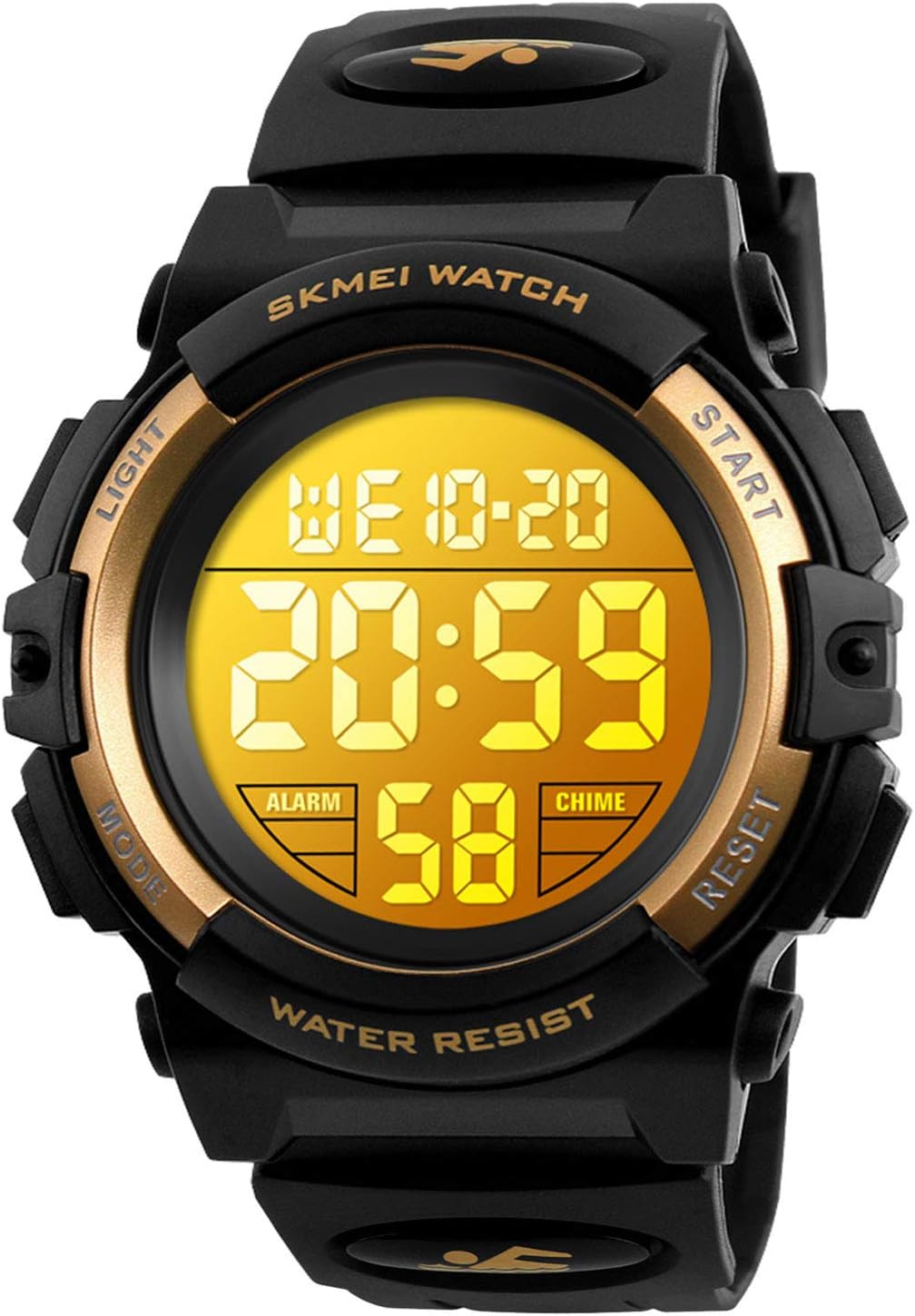 cofuo Kids Digital Watch for Boys Girls, Boys Watches Ages 3-17,Sport Outdoor Watch for Kid, 50M Waterproof Analog Multifunctional Chronograph LED Alarm Stopwatch Silicone Band, Kids Gift