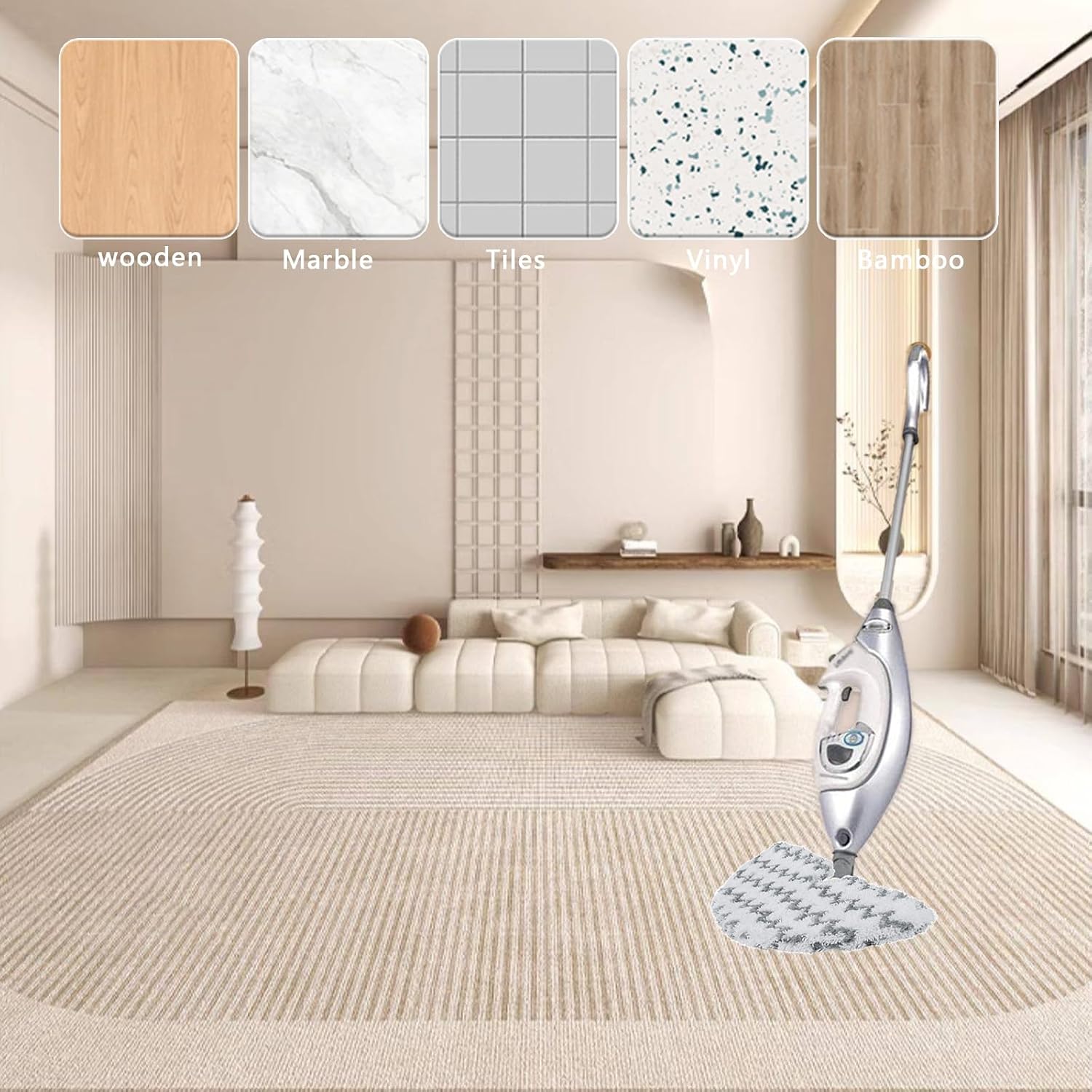 3 Replacement Triangle Pads Compatible with Shark Euro Pro Pocket Steam Mop S3501, S3601, S3801CO, S3901 with Triangle Mop Head