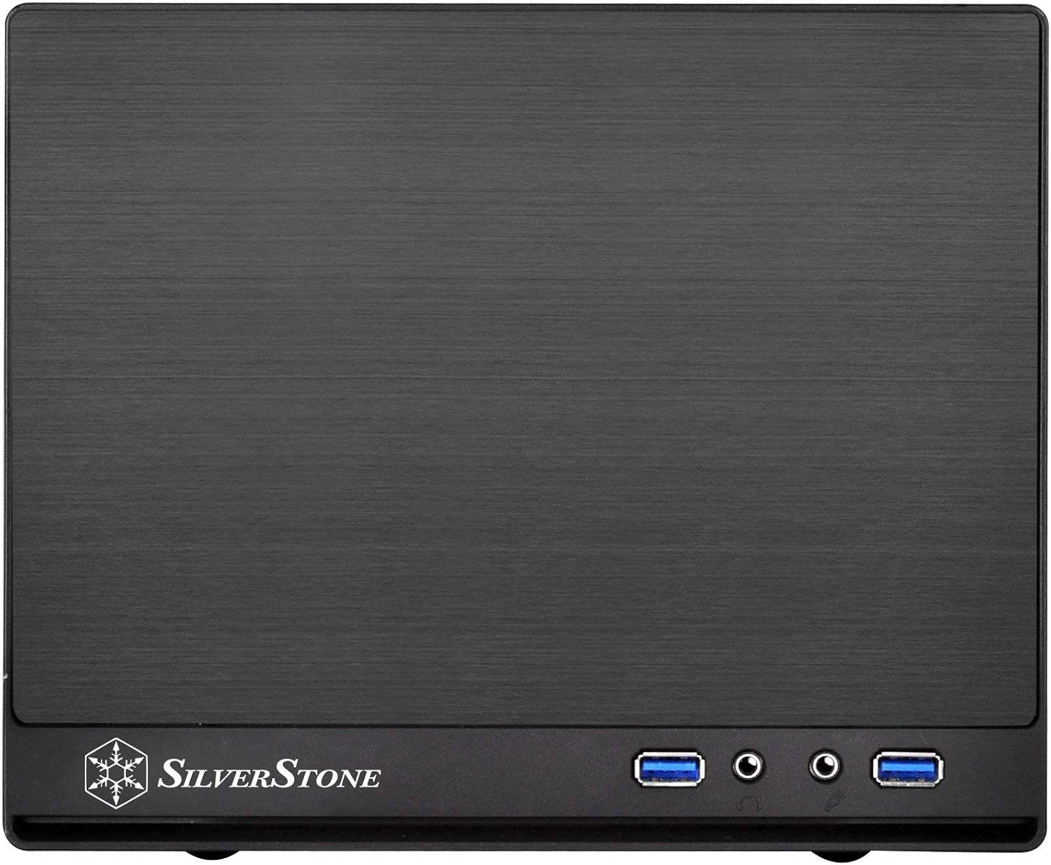 Silverstone Computer Case with Mesh Front Panel,Black (SG13B)