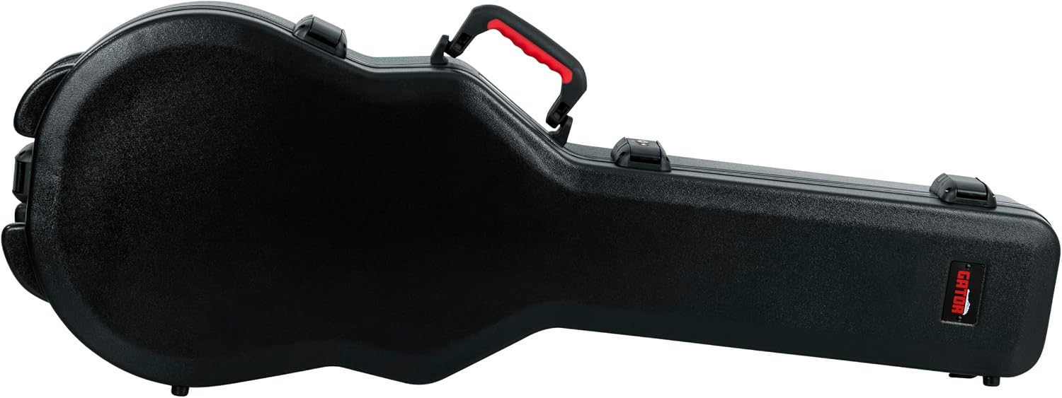 Gator Cases Molded Flight Case For SG Style Double Cut Away Guitars With TSA Approved Locking Latch, (GTSA-GTRSG)