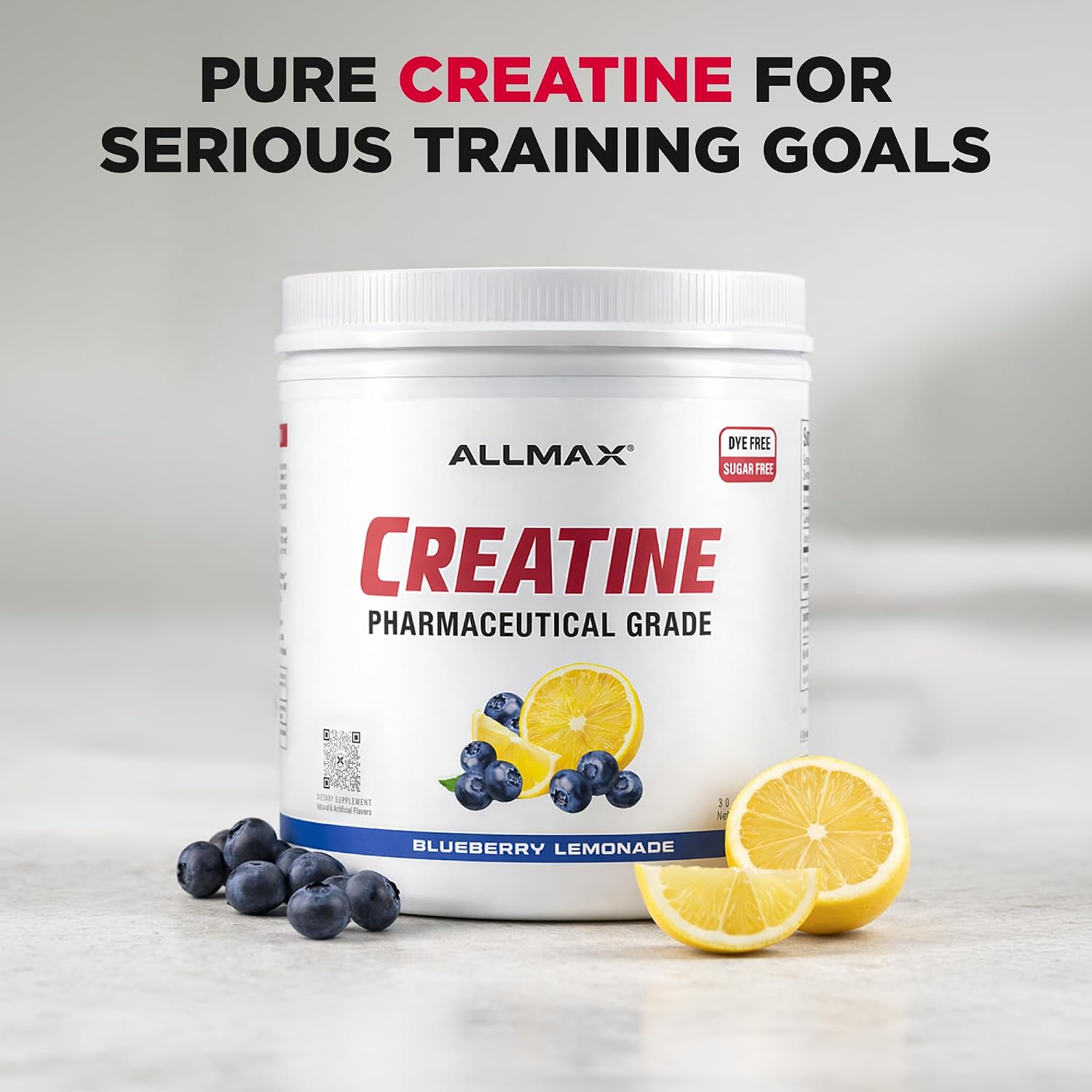 ALLMAX Creatine Monohydrate Powder, Micronized, Unflavored, 1000 g