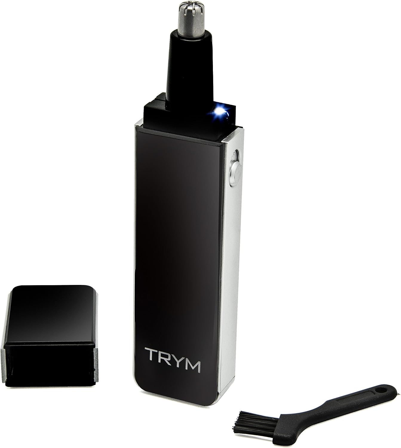 Pure Enrichment TRYM Nose Hair Trimmer with LED Grooming Light for Precision Trimming - Sleek and Premium Design Ideal for Trimming Your Nose, Ears