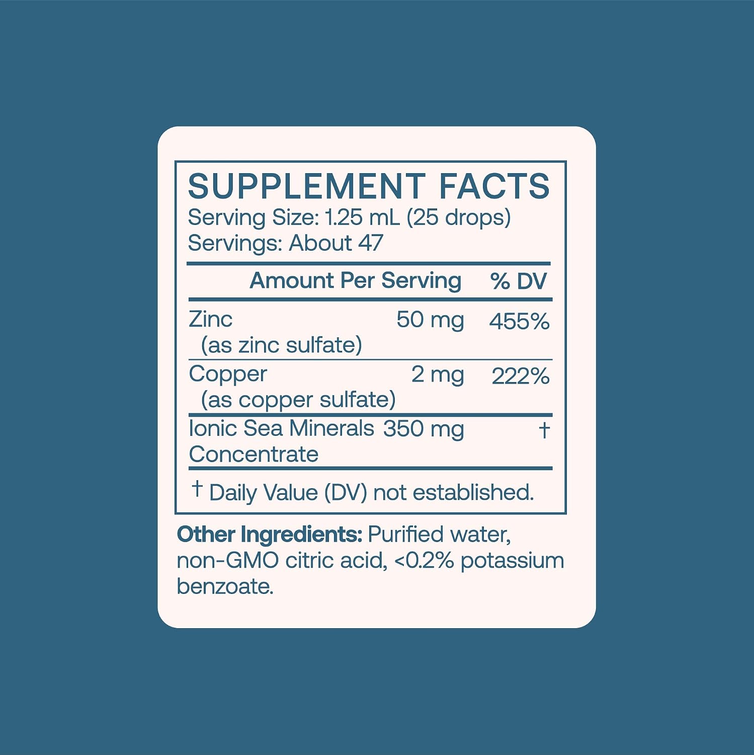 BodyBio Liquid Zinc - Concentrated Antioxidant for Immune & Cell Health | Liquid Zinc Supplement for Adults & Kids