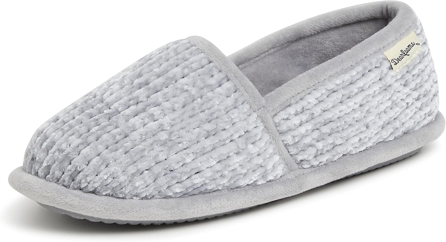 Dearfoams Women's Chenille A-line Slipper