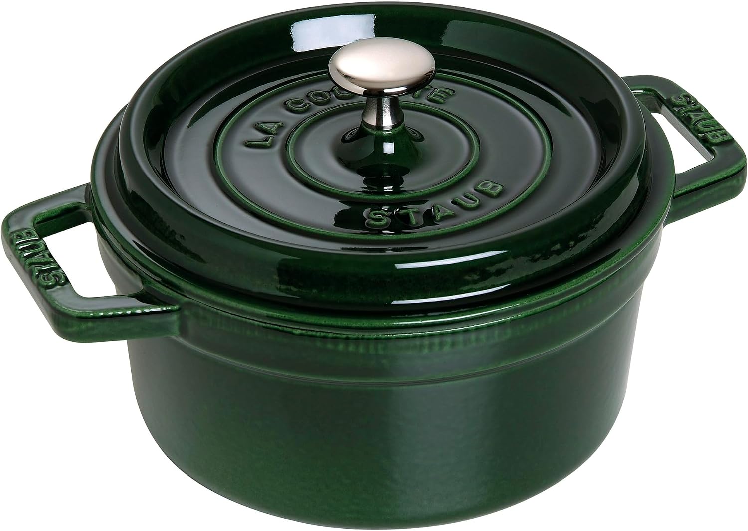 Staub Round Cocotte - 5.5Qt - Grenadine