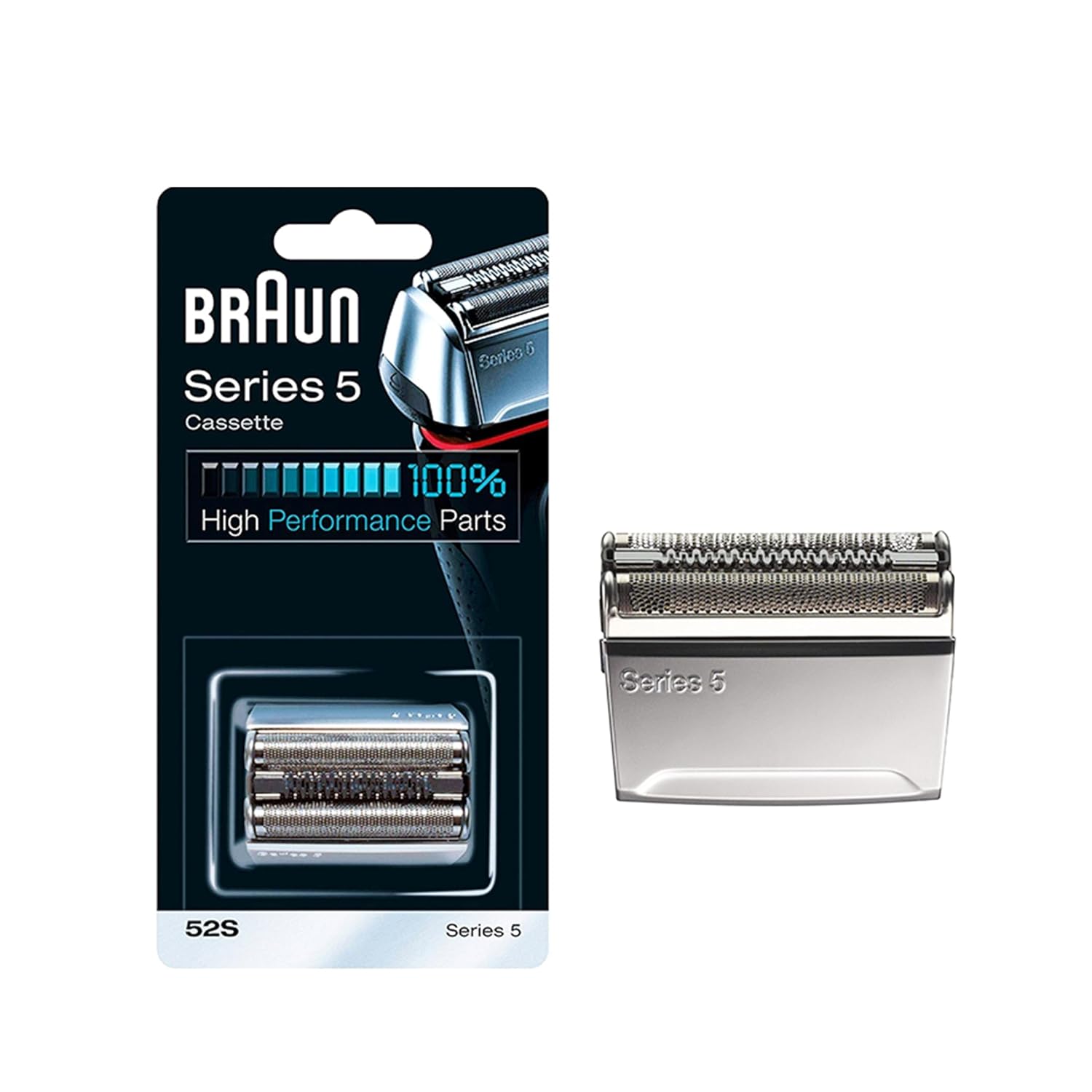 Braun Braun Kombipack 52s Replacement Shear and Blade Blade In Silver for Series 5, 1 pounds