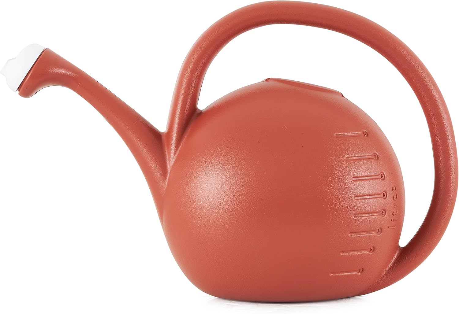 2-Gallon Premium Plastic Rosette Watering Can - The HC Companies 11"x21"x13.75" in Evergreen Color