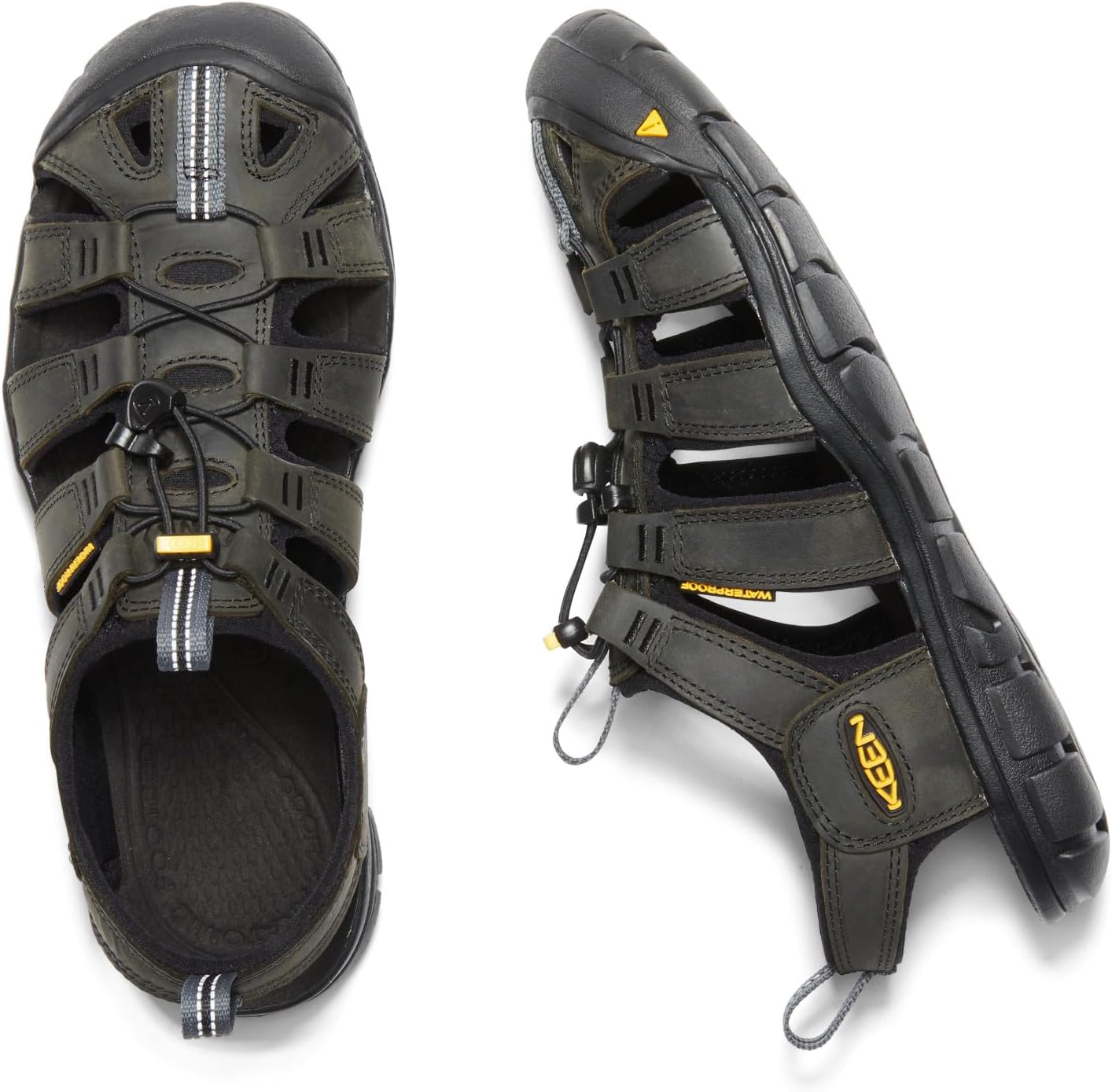 KEEN Men's Clearwater CNX Closed Toe Lightweight Adventure Hiking and Water Sandals