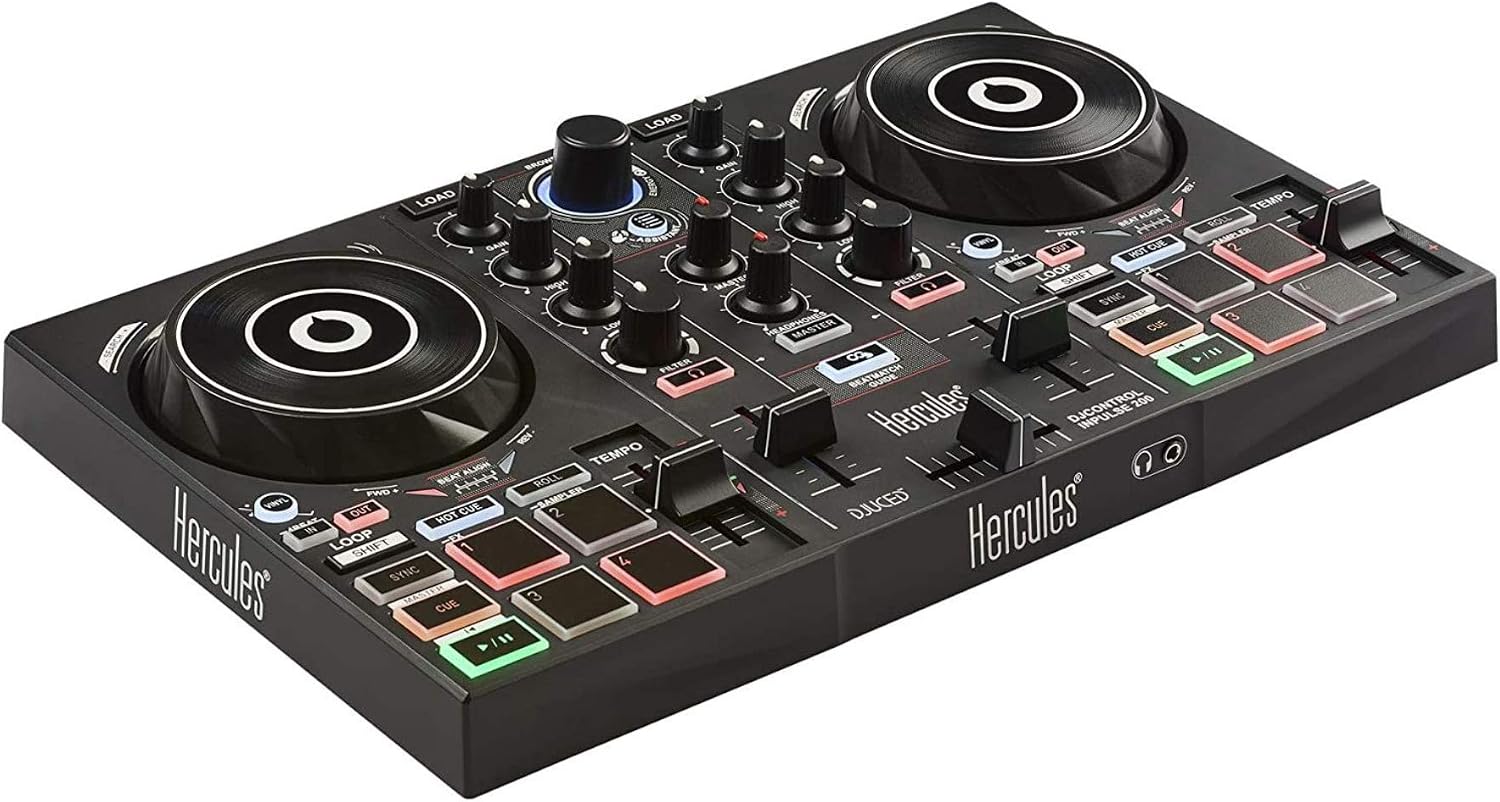 Hercules DJControl Inpulse 200 – DJ controller with USB