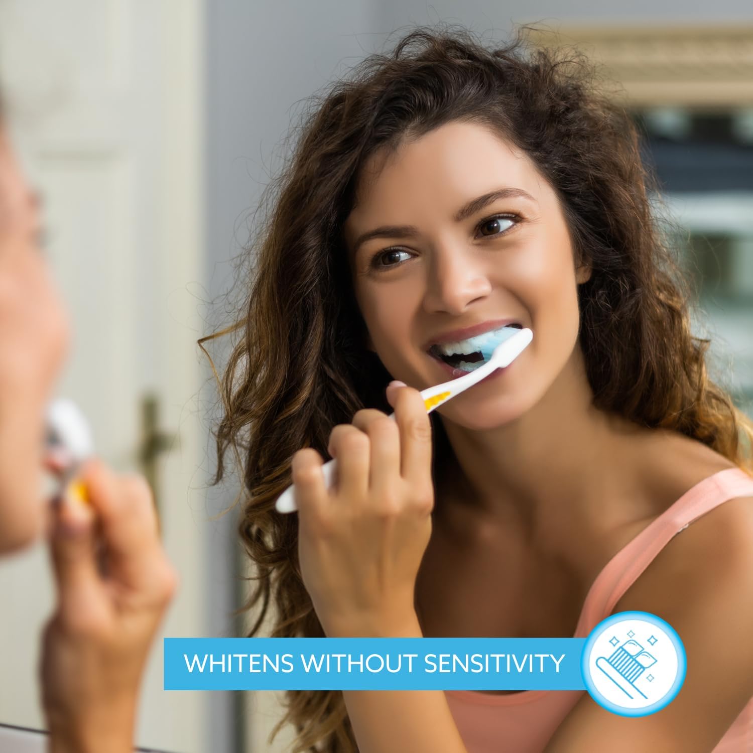 GO SMILE Professional Clean Luxury Whitening Toothpaste, large 3.4oz tube, Enriched with Vitamins A, C & E, Mint Flavor eliminates bad breath, Removes Stains, Dentist Recommended, Made in the USA