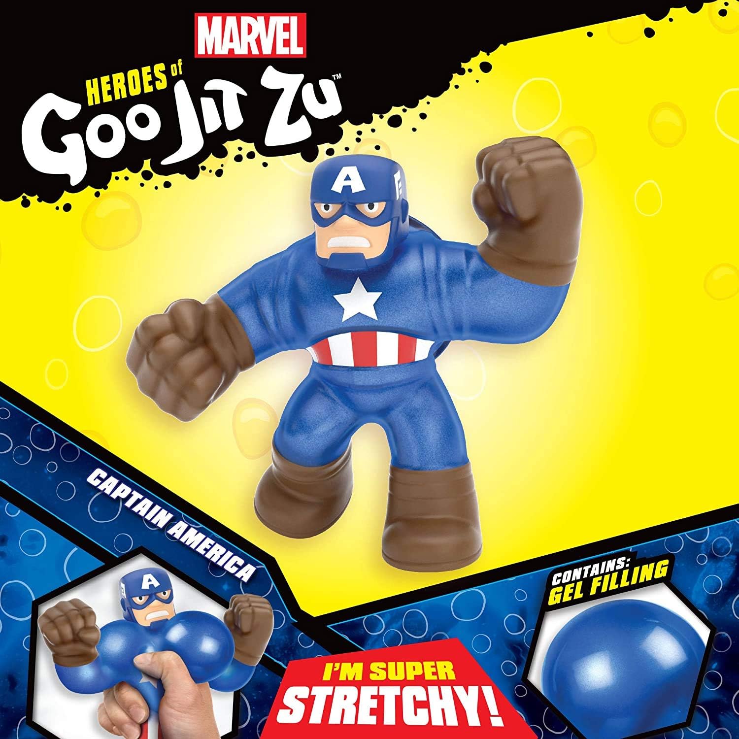 Heroes of Goo Jit Zu Licensed Marvel Hero Pack - Spider-Man, Multicolor (41054)