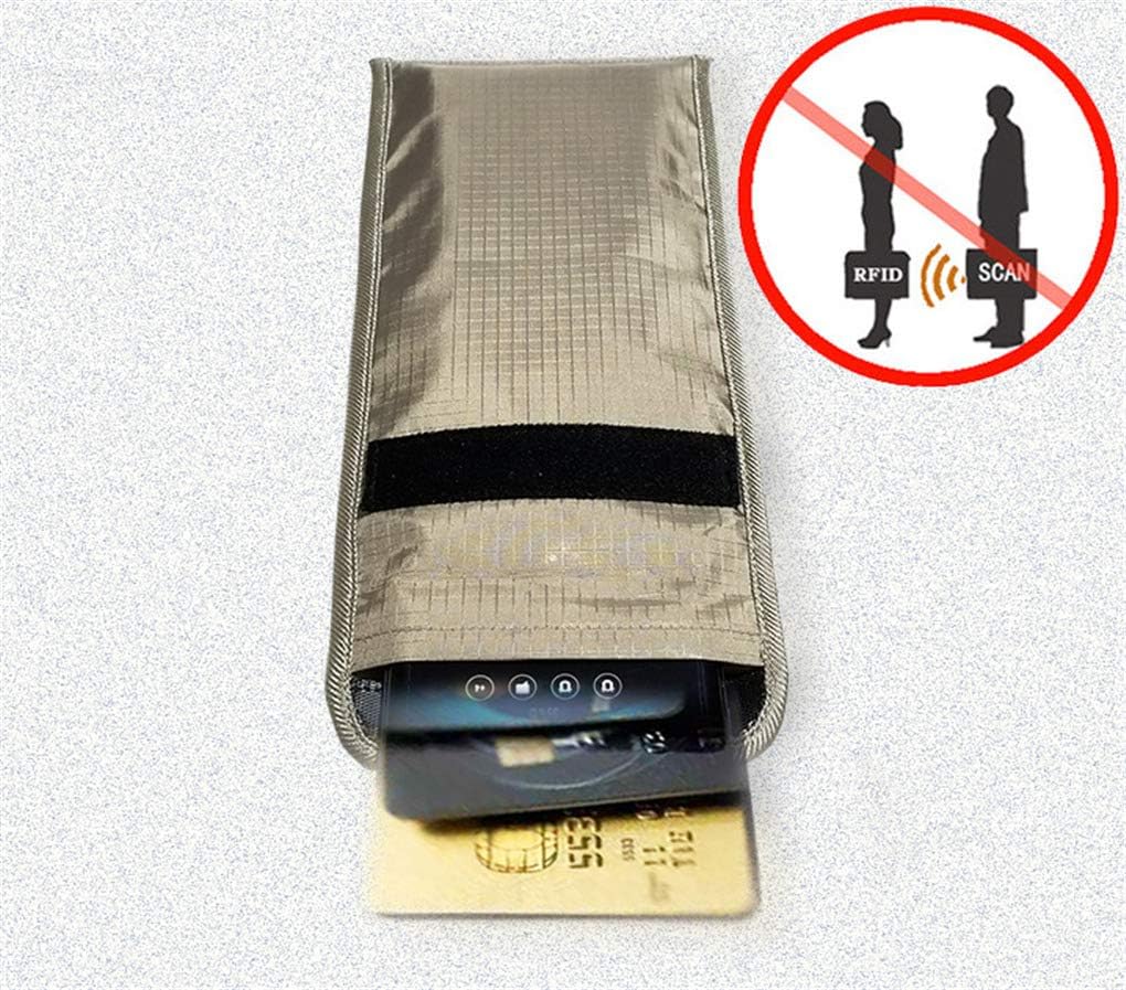 Security Pouch Faraday Bag Anti-Radiation Cell Phone Sleeve Signal Block Pouch Shield EMF 5G Protection RF GPS RFID Privacy Case Covers Smartphone