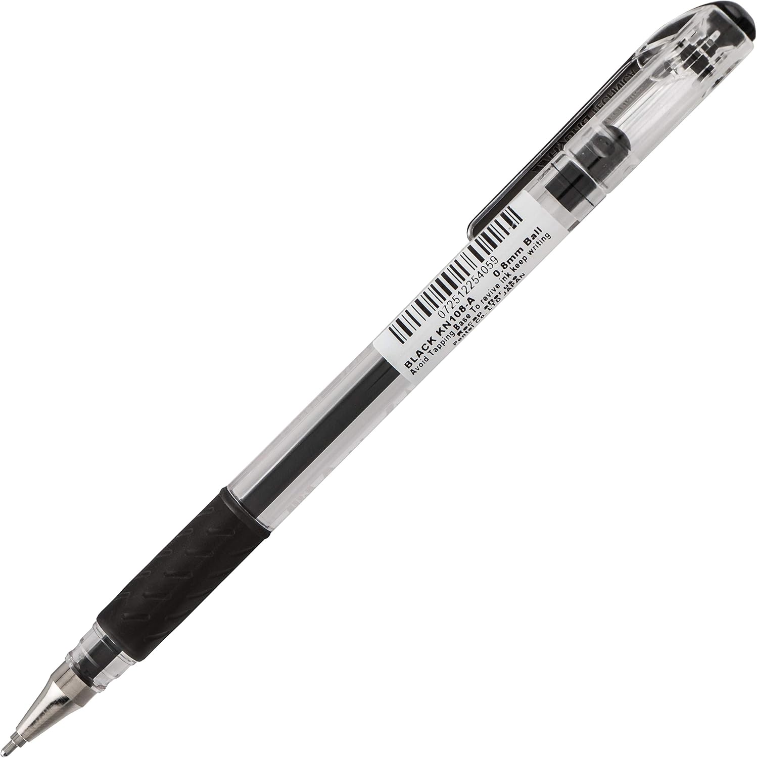 Pentel Arts Hybrid Technica Pen, (0.3mm), Ultra Fine Point, Black Ink, Box of 12 (KN103-A)