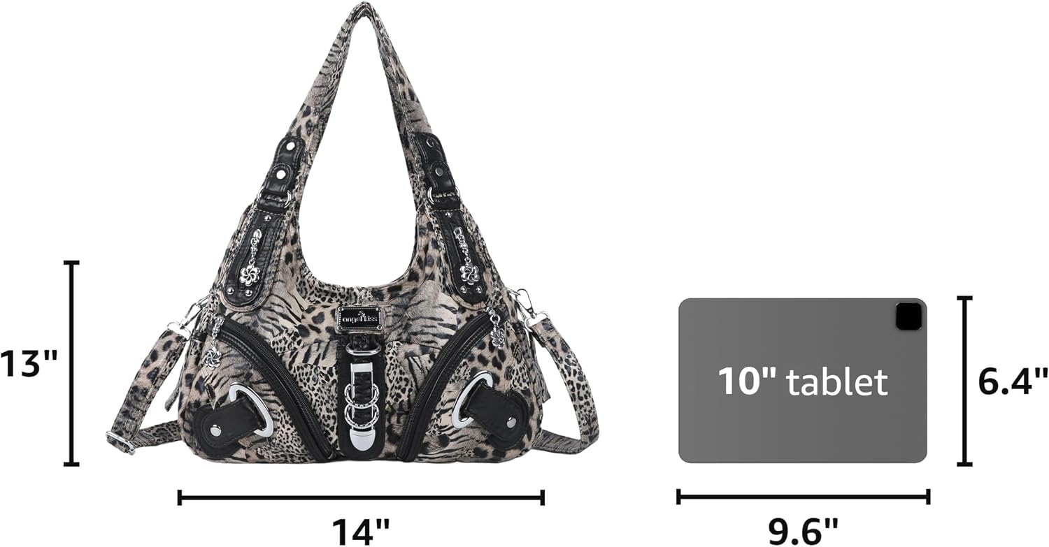Angelkiss Hobo Purses and handbags for Women Satchel Handbag Women Purses Large Daily Shoulder Bags