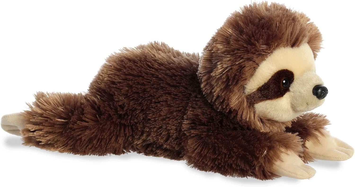 Aurora Flopsie 12" Dolly Adorable Stuffed Animal | Lifelike animal details in a relaxed resting pose