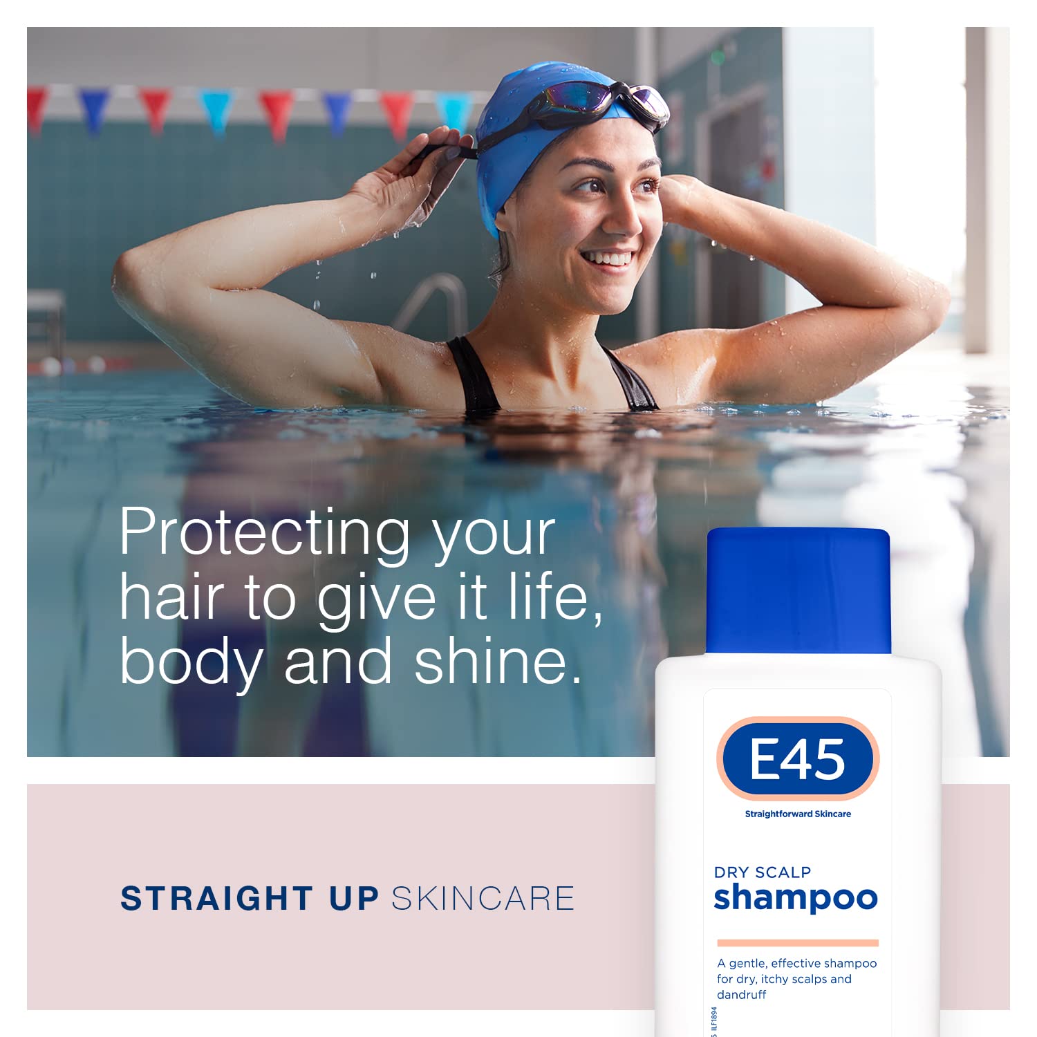 E45 200ml Dermatological Dry Scalp Shampoo