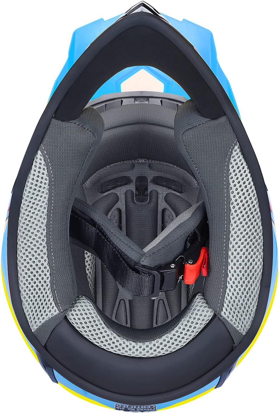 GLX GX623 Youth ATV & Dirt Bike Helmet Combo, DOT | Adult-Level Safety for Kids: Premium, full-grown protection engineered into a comfortable, youth-sized package