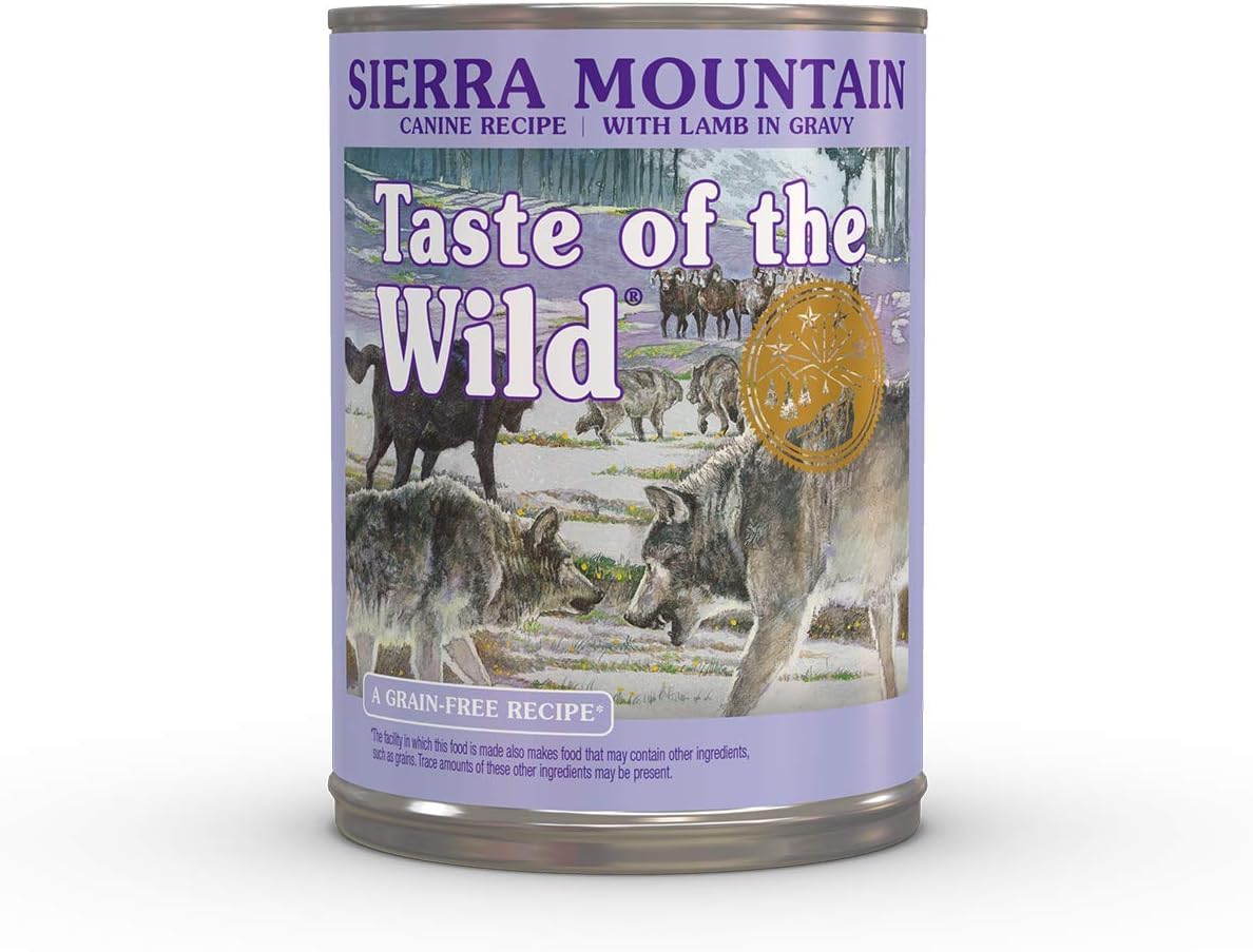 Taste of the Wild Pacific Stream Wet Food Salmon in Gravy 13.2oz Case of 12 | Puppy & Adult Dogs | Grain Free Recipe* | Complete & Balanced to Satisfy Finicky Dogs | Sweet Potatoes for All Day Energy