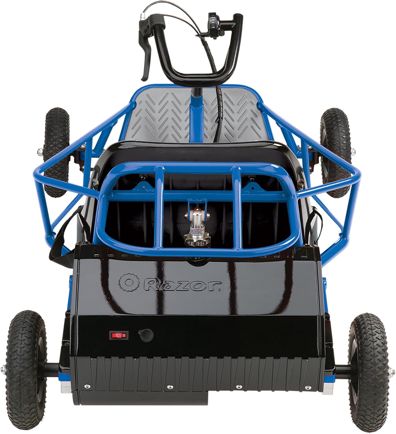 Razor Dune Buggy Electric Ride-On for Kids Ages 8+, 120 lb Max Weight, Blue – 250W Motor, Up to 9 Mph, 40-Min Run Time, Thumb Trigger Throttle