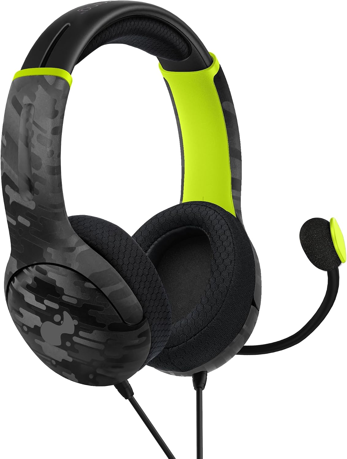 PDP Gaming AIRLITE Xbox Headset with Noise-Cancelling Microphone, Licensed Microsoft Series X|S, Xbox One Accessories, PC/Windows 10/11, Lightweight Wired Power Stereo headphones - Black