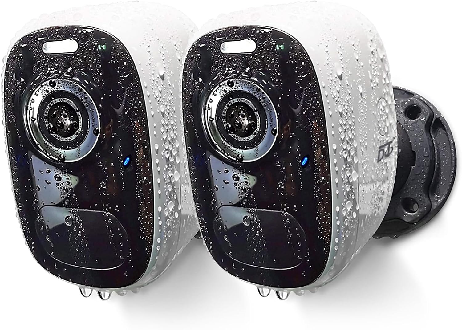 DCT Magnetic Security Camera Outdoor: See Who at Door in 2K - 10s No-Drill