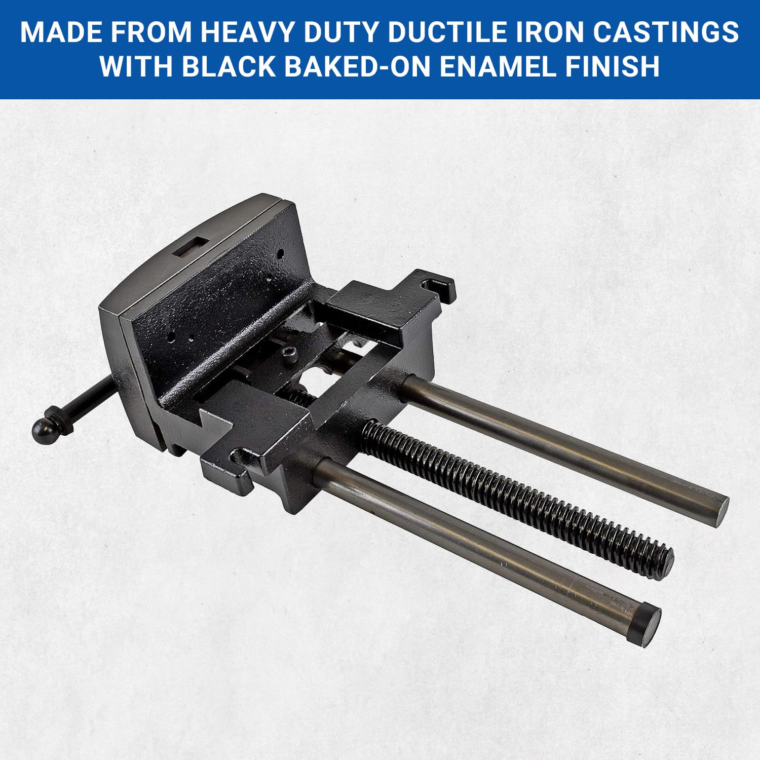 Yost Vises 10WW-CA 10" Heavy-Duty Ductile Iron Woodworkers Vise