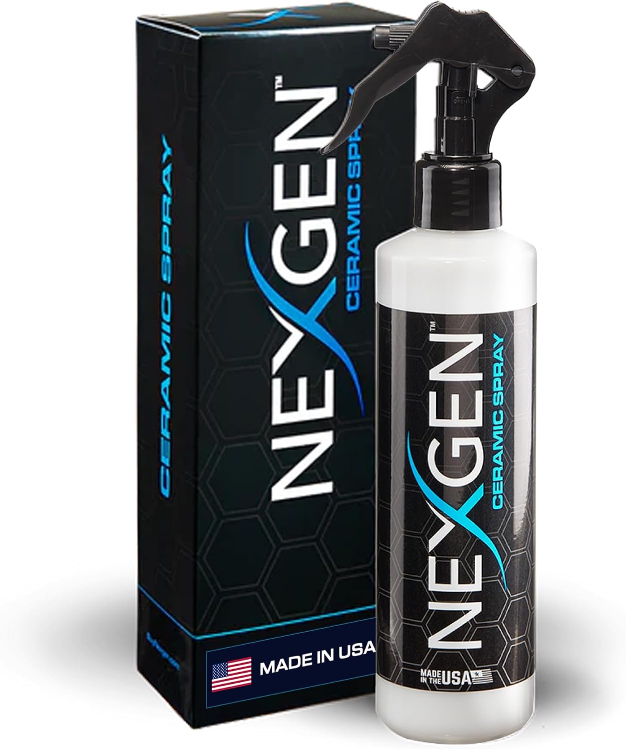 Nexgen Ceramic Spray Silicon Dioxide, Easy to Apply Ceramic Coating Spray for Cars, 16 oz | Professional-Grade Protective Sealant Polish for Cars, RVs