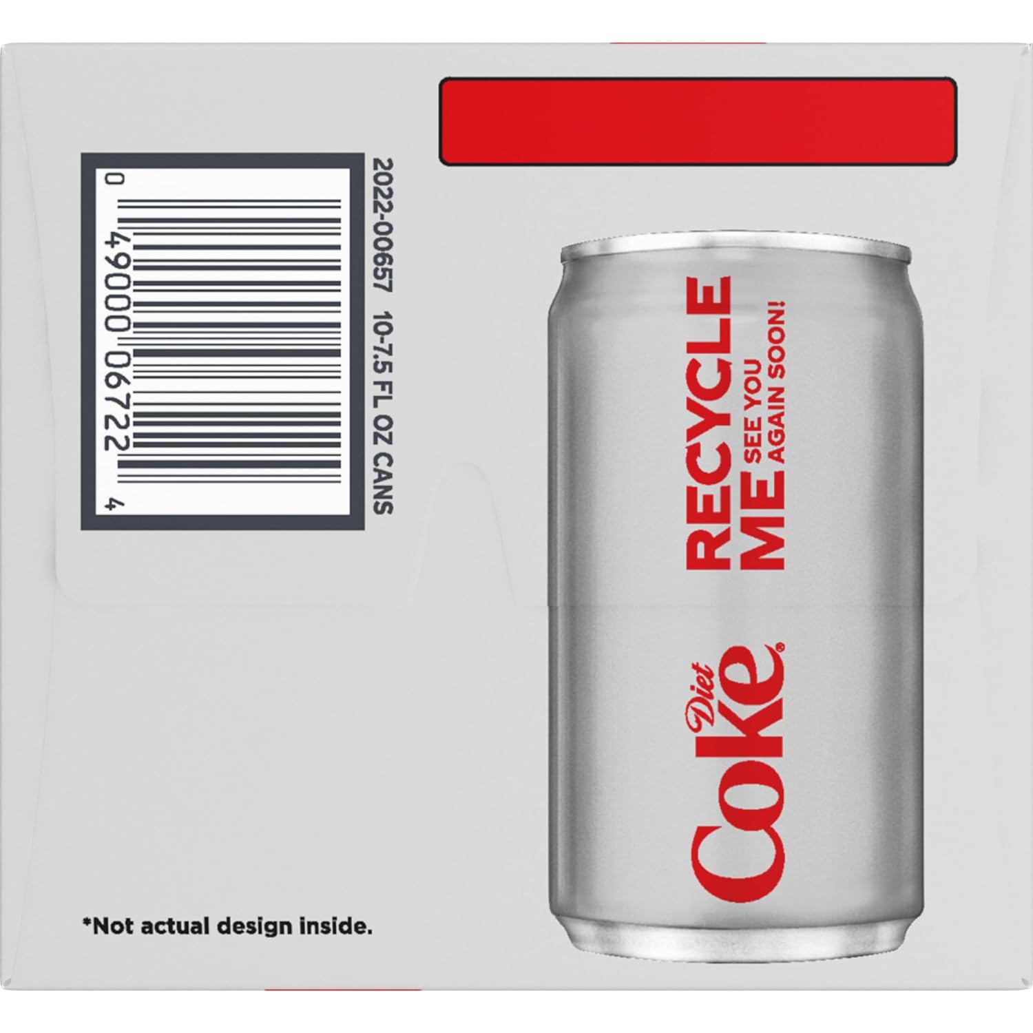 Diet Coke Soda Soft Drink Cans, 12 fl oz, 12 Pack | No sugar, no calories, 46 mg caffeine per can
