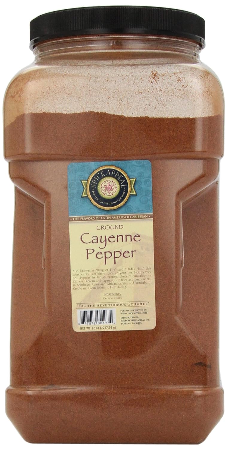 Spice Appeal Cayenne Pepper Ground, 5 lbs