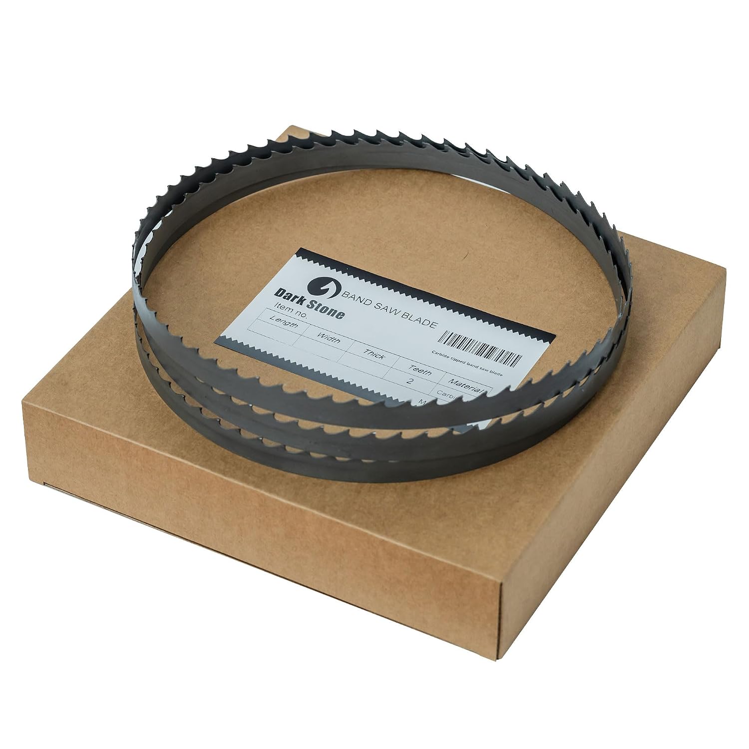 Dark Stone 131-1/2" Carbide-Tipped Resaw Bandsaw Blade, 3/4" x 2 TPI