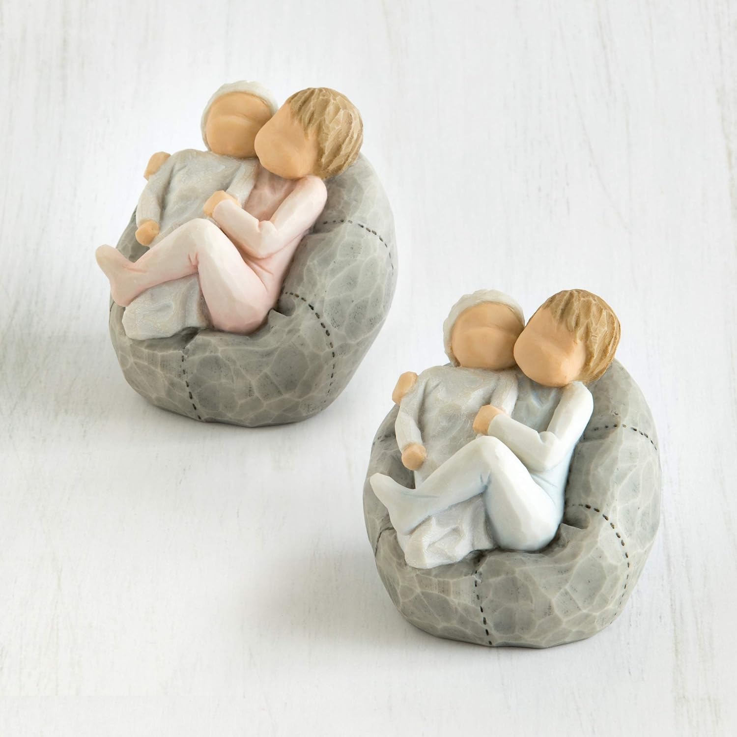 Willow Tree Nurture, Sculpted Hand-Painted Figure | Hand-Painted Resin Figurine, Sculpted by Artist Susan Lordi, Celebrates Loving Family Relationships, Family Grouping