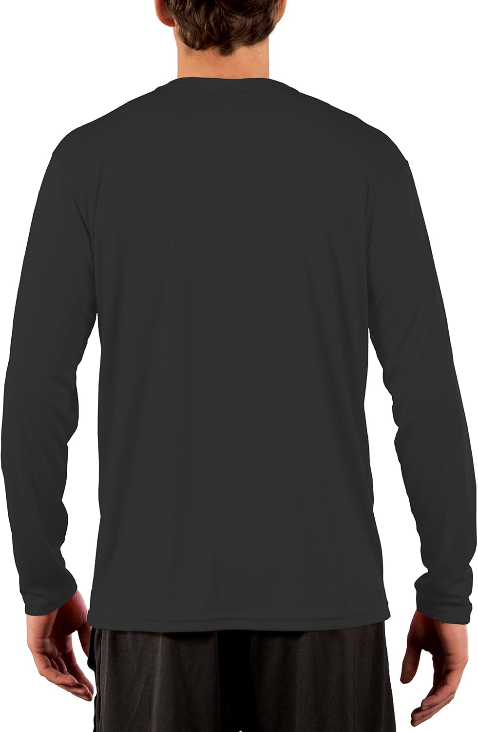 Vapor Apparel Men's Outdoor UPF 50+ Long Sleeve T-Shirt, UV Sun Protection for Fishing, Running, Hiking, Swimming