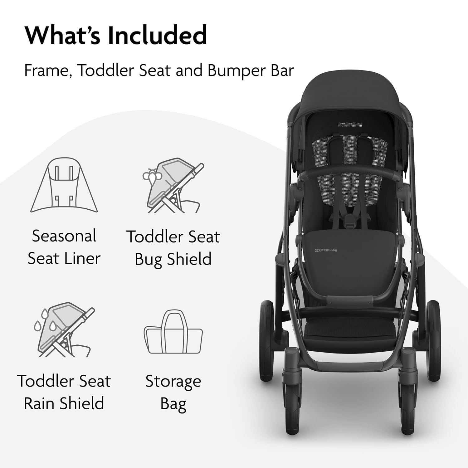 UPPAbaby Vista V3 Convertible Single-to-Double Stroller - Jake