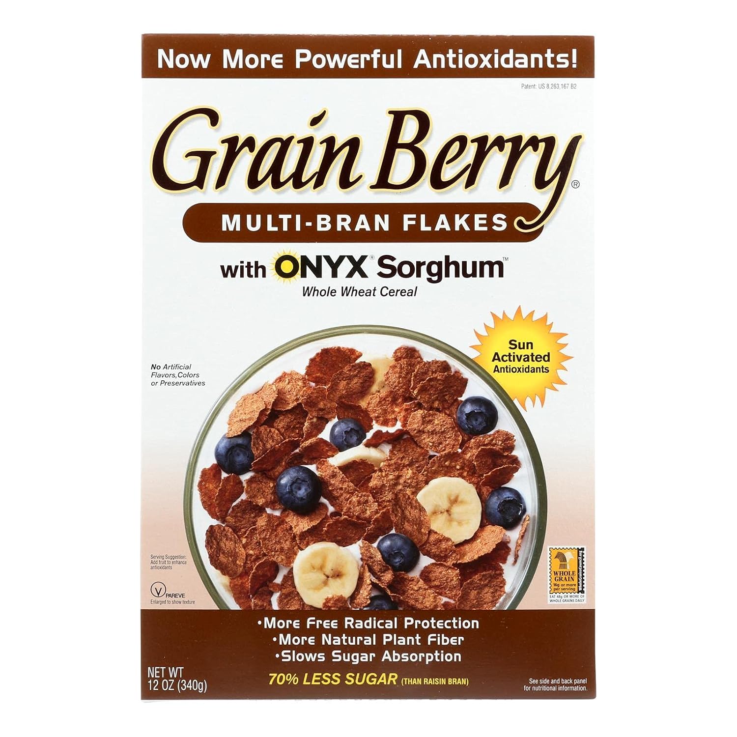 Grain Berry Cereal, BRAN FLAKES, (The Silver Palate), 12 OZ (Pack of 6)6