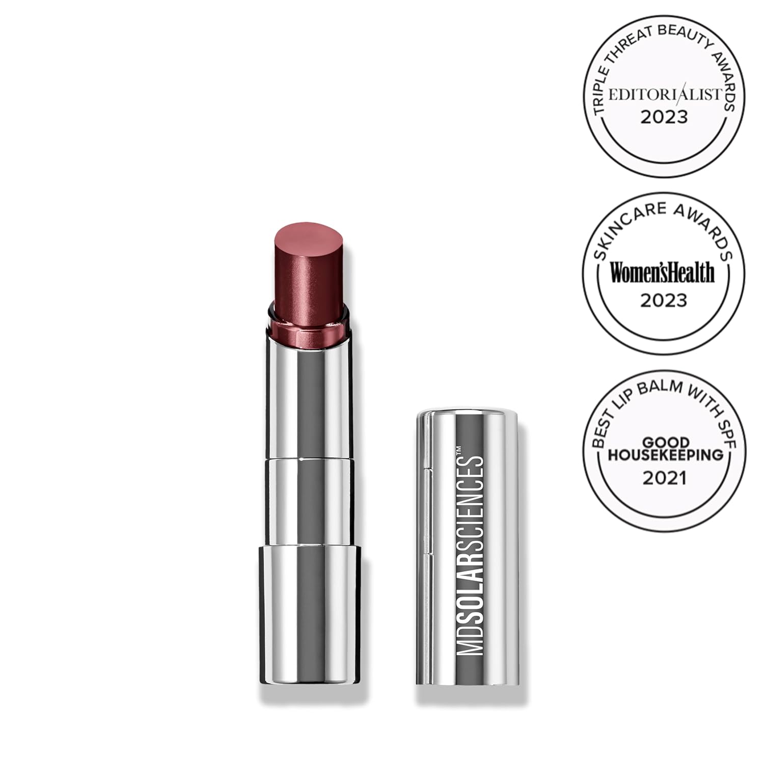 MDSolarSciences Tinted Sheer Lip Balm SPF 30 Hydrating Lip Sunscreen Shea Butter, Jojoba & Avocado Oils Moisturizing, Vegan