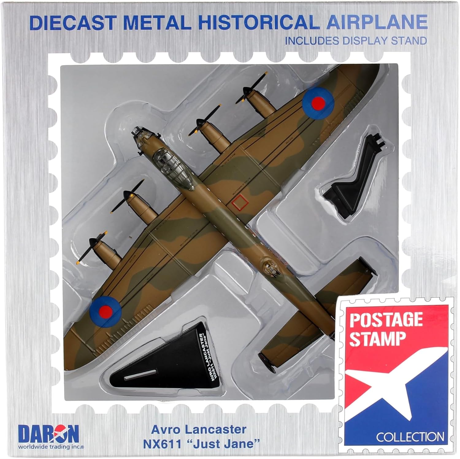 Daron Worldwide Trading B-29 Superfortress Enola Gay Vehicle (1:200 Scale), White