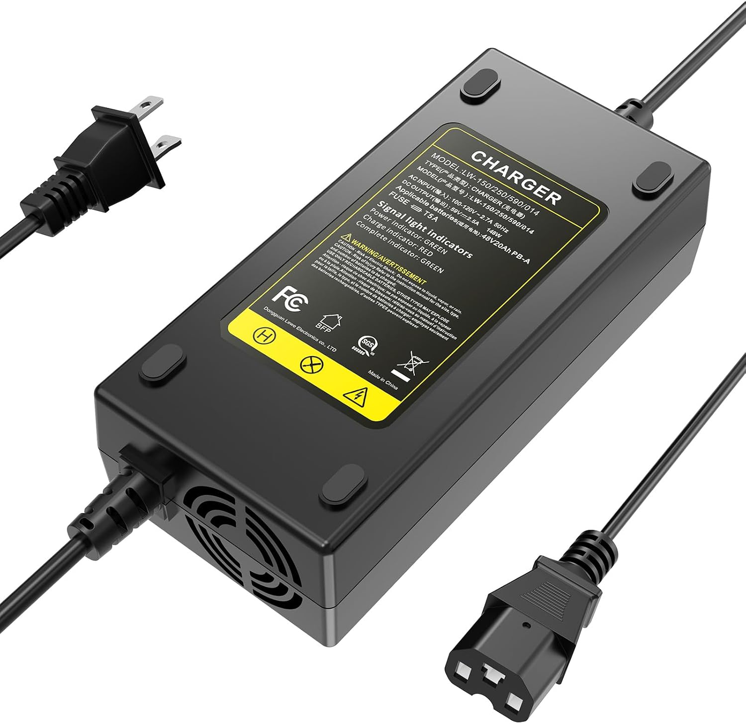 TREE.NB 60W Scooter Battery Charger for LASHOUT Electric Bike, 29.4V 2A Lithium Charger Compatible with Jazzy Power Chair,Pride Hoveround Mobility,Schwinn S300 S350 S400 S500 Ezip 400 Mountain Trailz