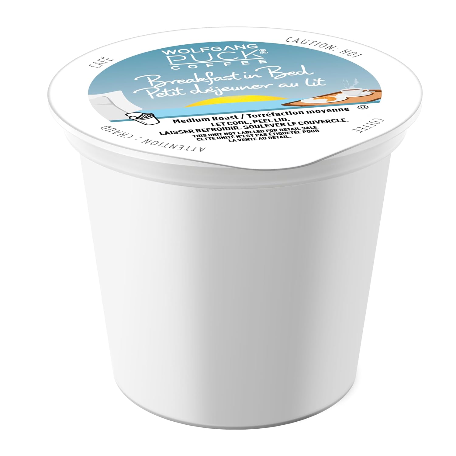 Wolfgang Puck Coffee Single Serve Capsules, Compatible with Keurig K-Cup Brewers, Hawaiian Hazelnut, 24 Count