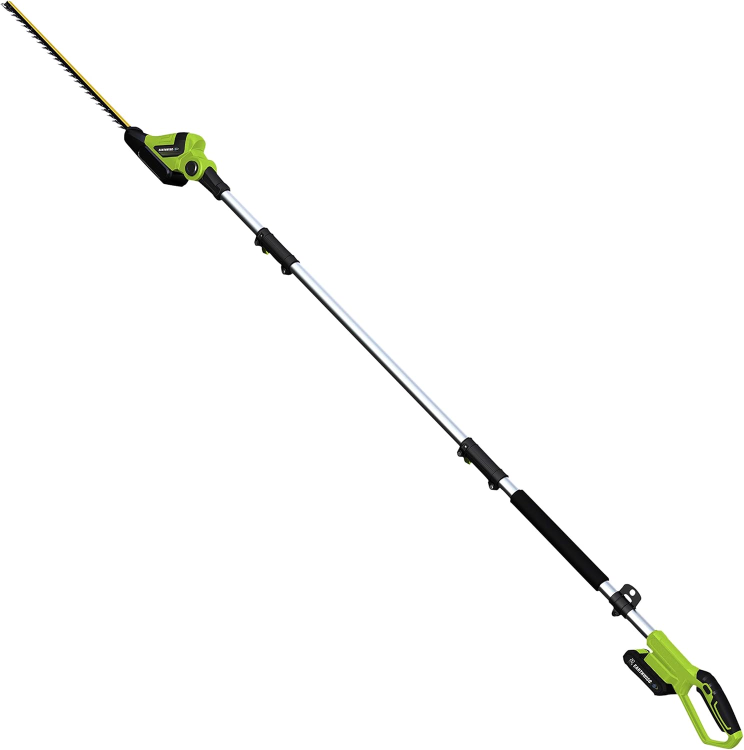 Earthwise LPHT12022 20" Cordless Pole Trimmer, 2Ah Battery & Charger