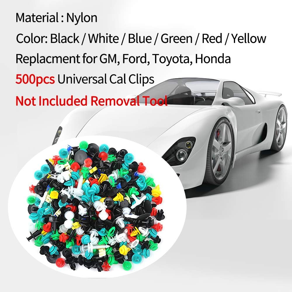 OTUAYAUTO 245 PCS Fender Clips Car Clips Bumper Plastic Rivets
