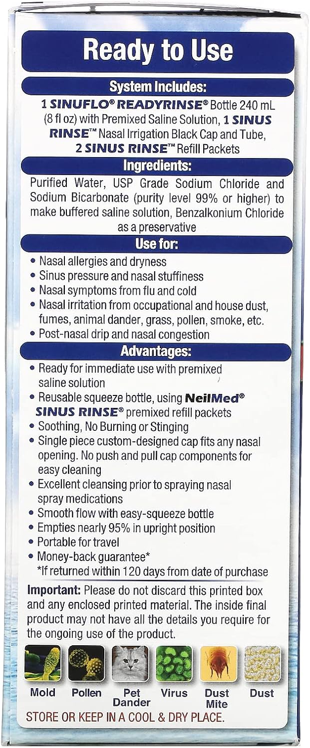 Neil Med SinuFlo Ready Rinse, 8 fl oz