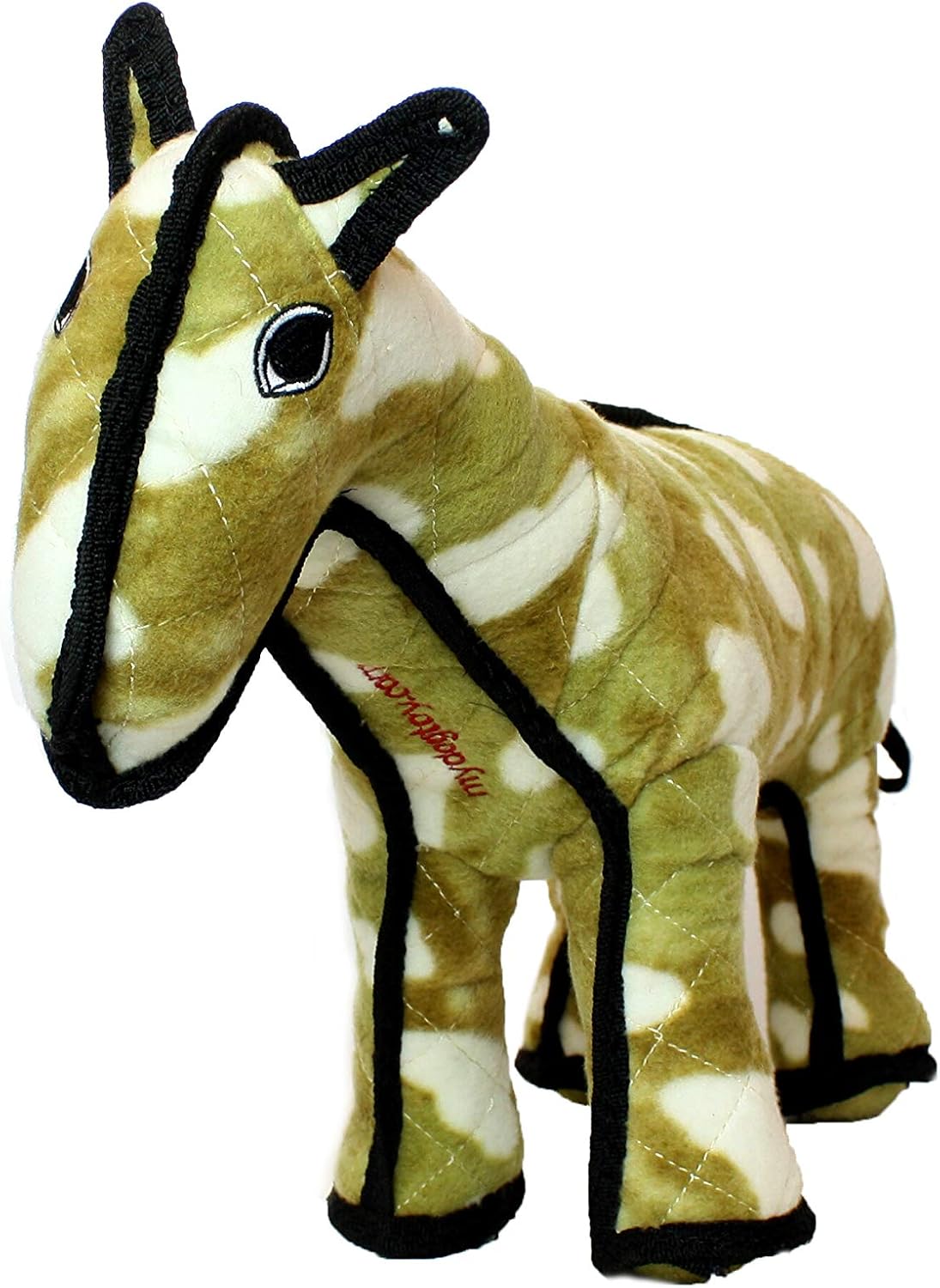 TUFFY® : Cow Dog Toy: Ultra Durable Plush Toy with Multiple Layers & Reinforced Seams, Washable and Floats, Original Construction