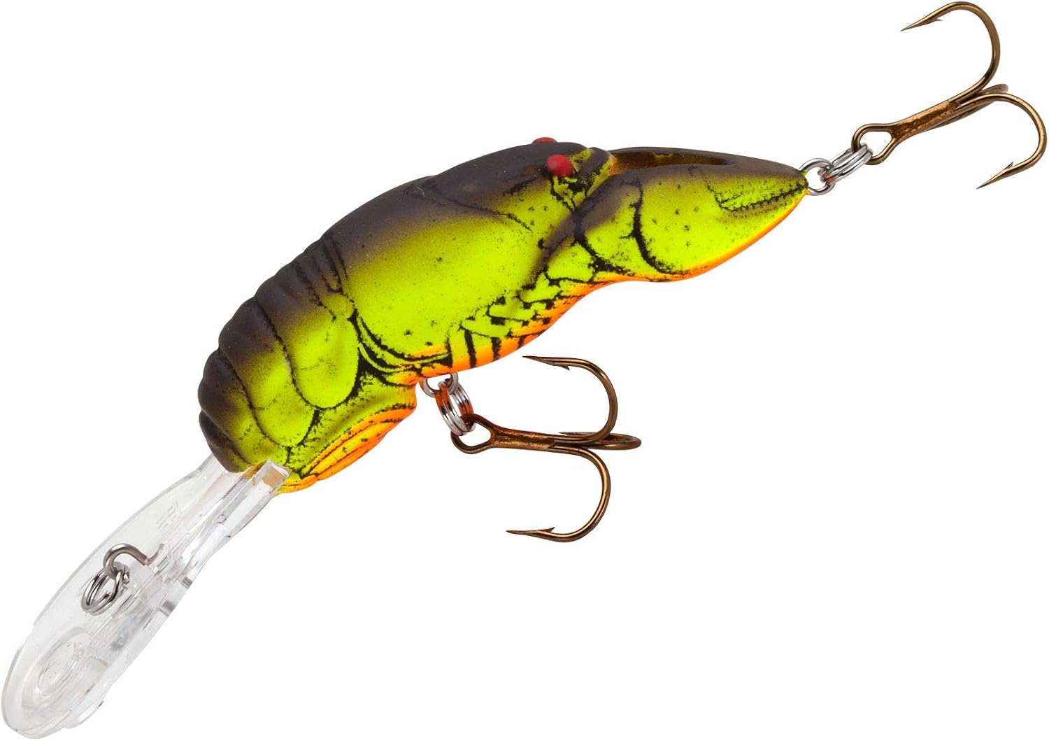 Rebel Lures Original Realistic Crawfish Crankbait Fishing Lure