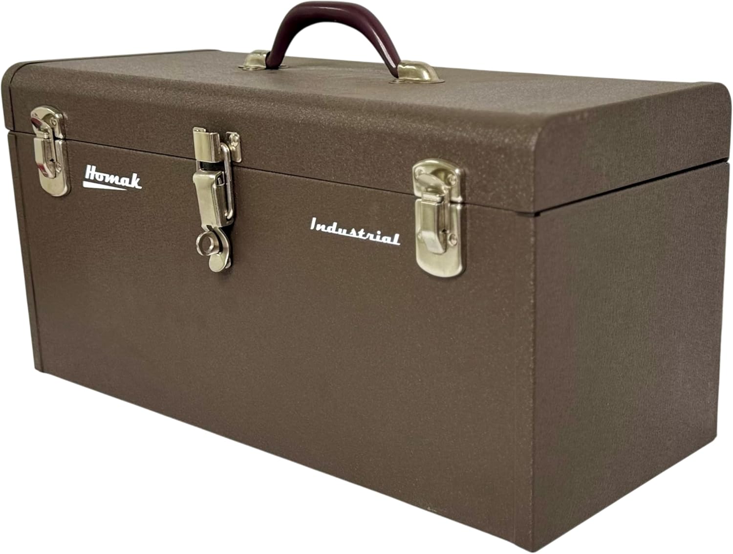 Homak 32-Inch Industrial Steel Toolbox, Brown Wrinkle Powder Coat, BW00200320