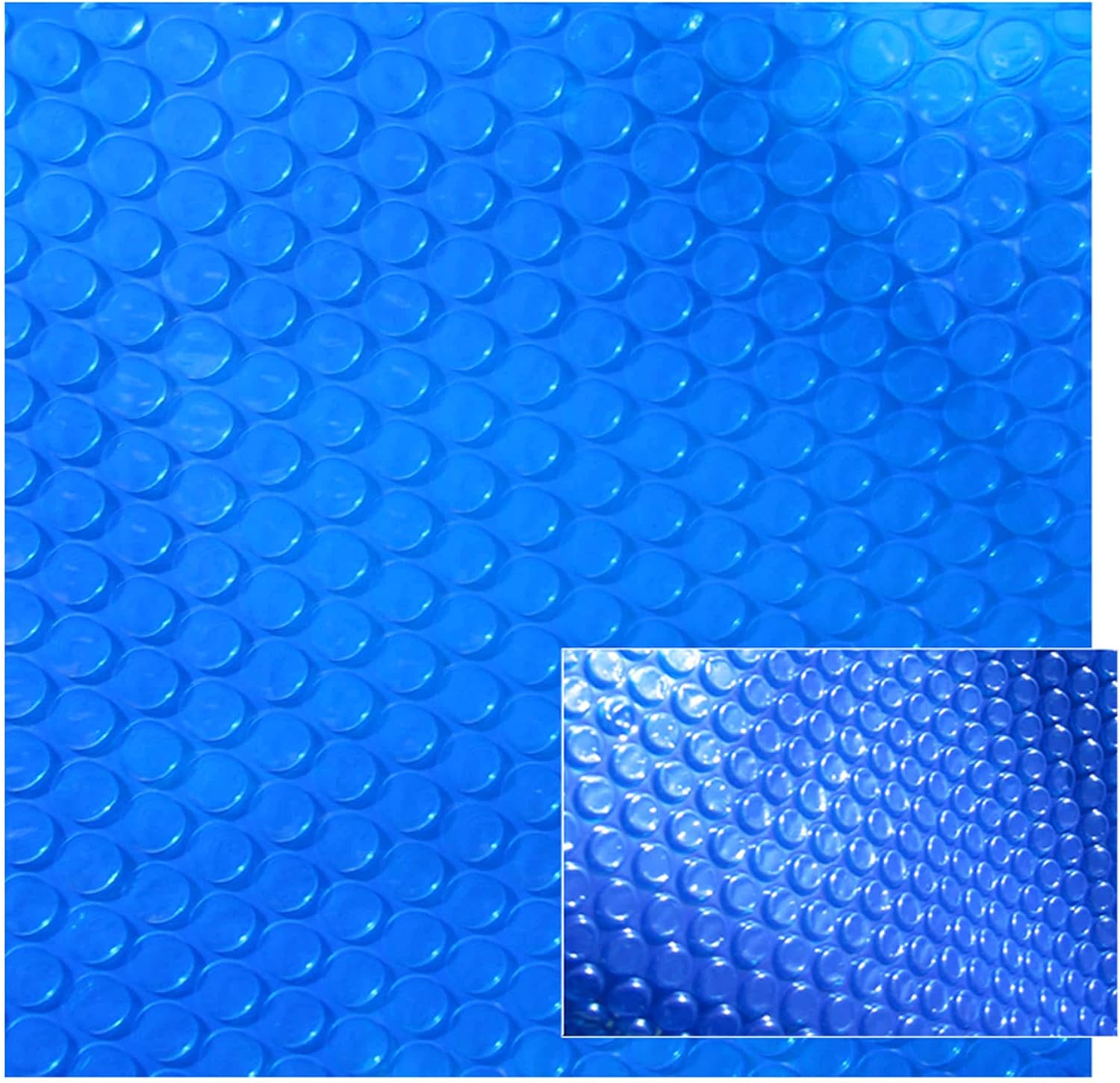 Blue Wave 16x32-ft Rectangle Solar Pool Cover 12-Mil Blue – Solar Cover for Above Ground Pool & Inground Pool, Thermal Bubble Blanket for Heat Retention & Reduced Evaporation