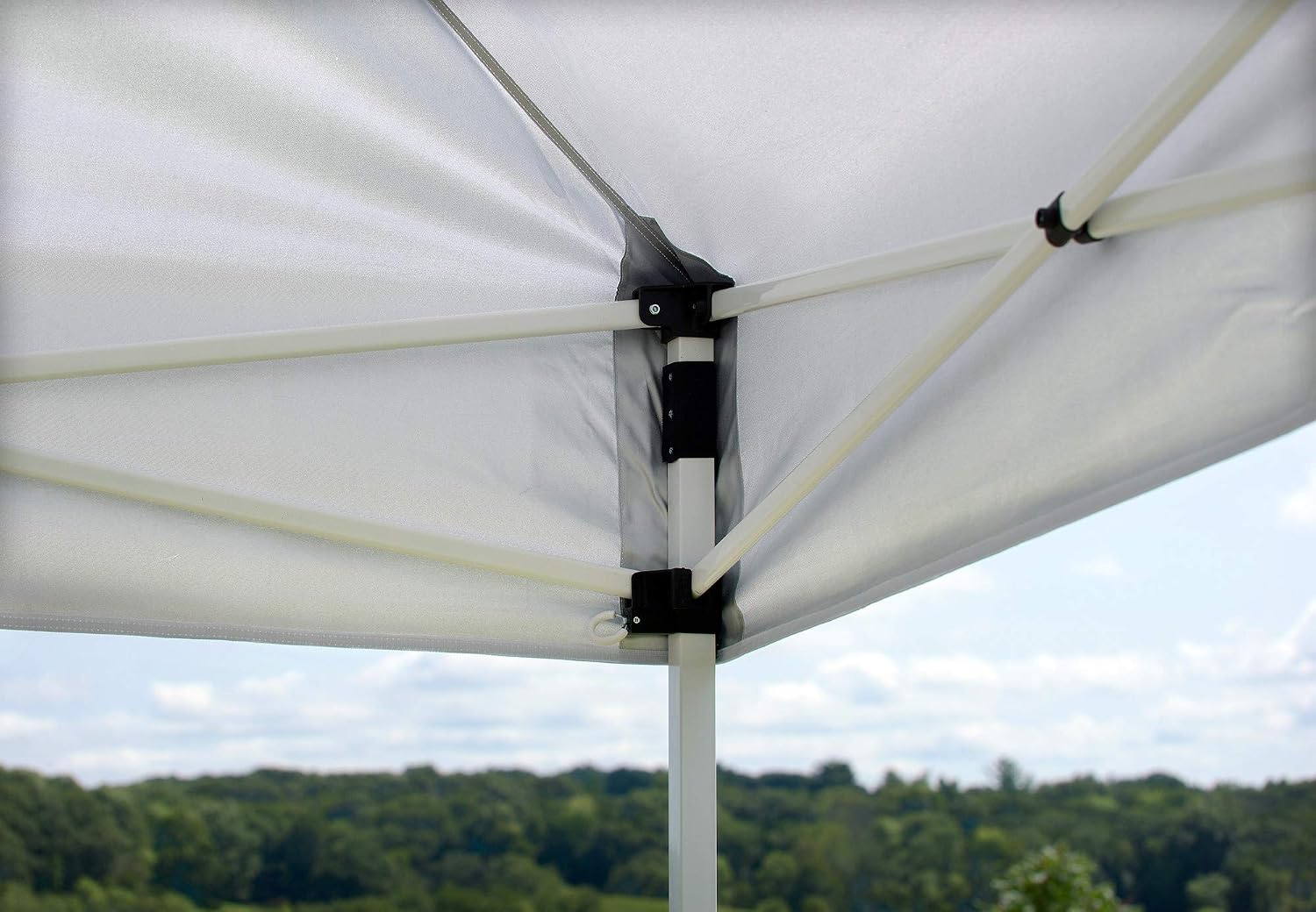 Quik Shade Commercial 10 x 10 ft. Straight Leg Canopy, White