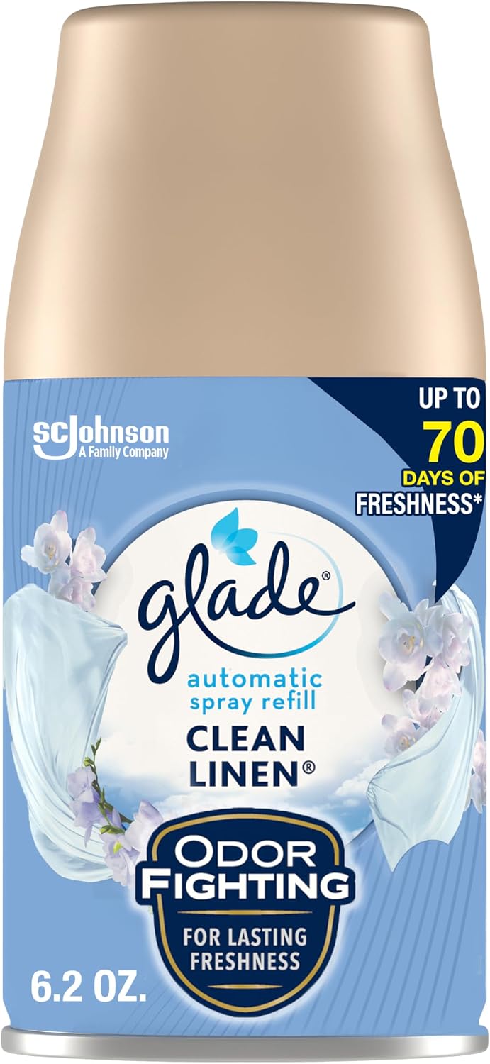 Glade Automatic Spray Refill, Air Freshener for Home and Bathroom, Cashmere Woods, 6.2 Oz