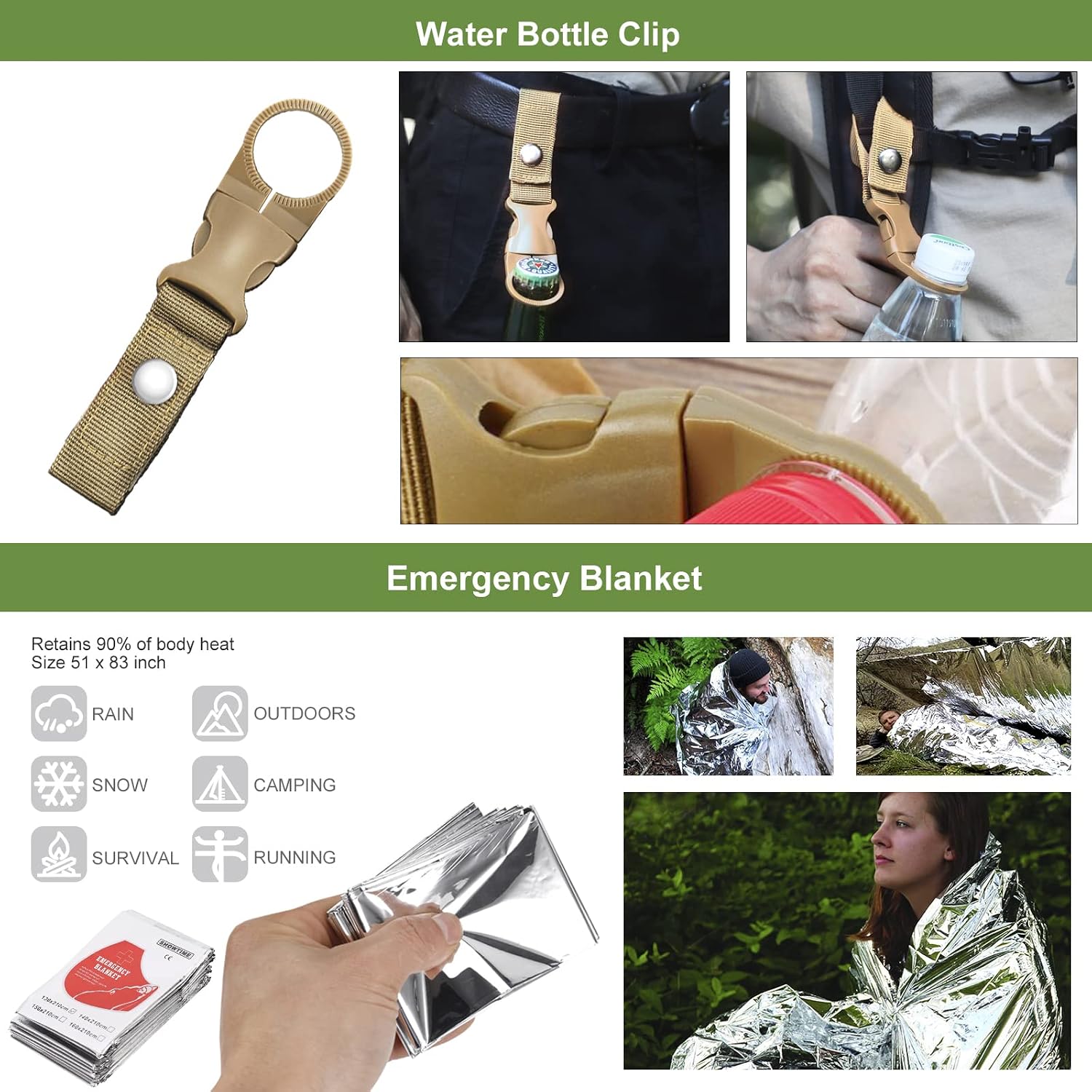 Gifts for Men Fathers Day Emergency Survival Kit