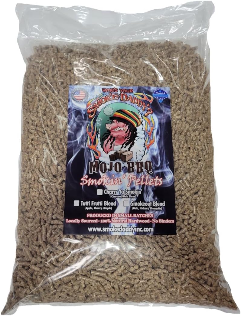 Pellet Pro Charcoal/Oak Pellets Pellet Grill Fuel BBQ Pellets | Made from All-Natural Premium Oak Mixed Pellets | Outdoor Gas, Charcoal