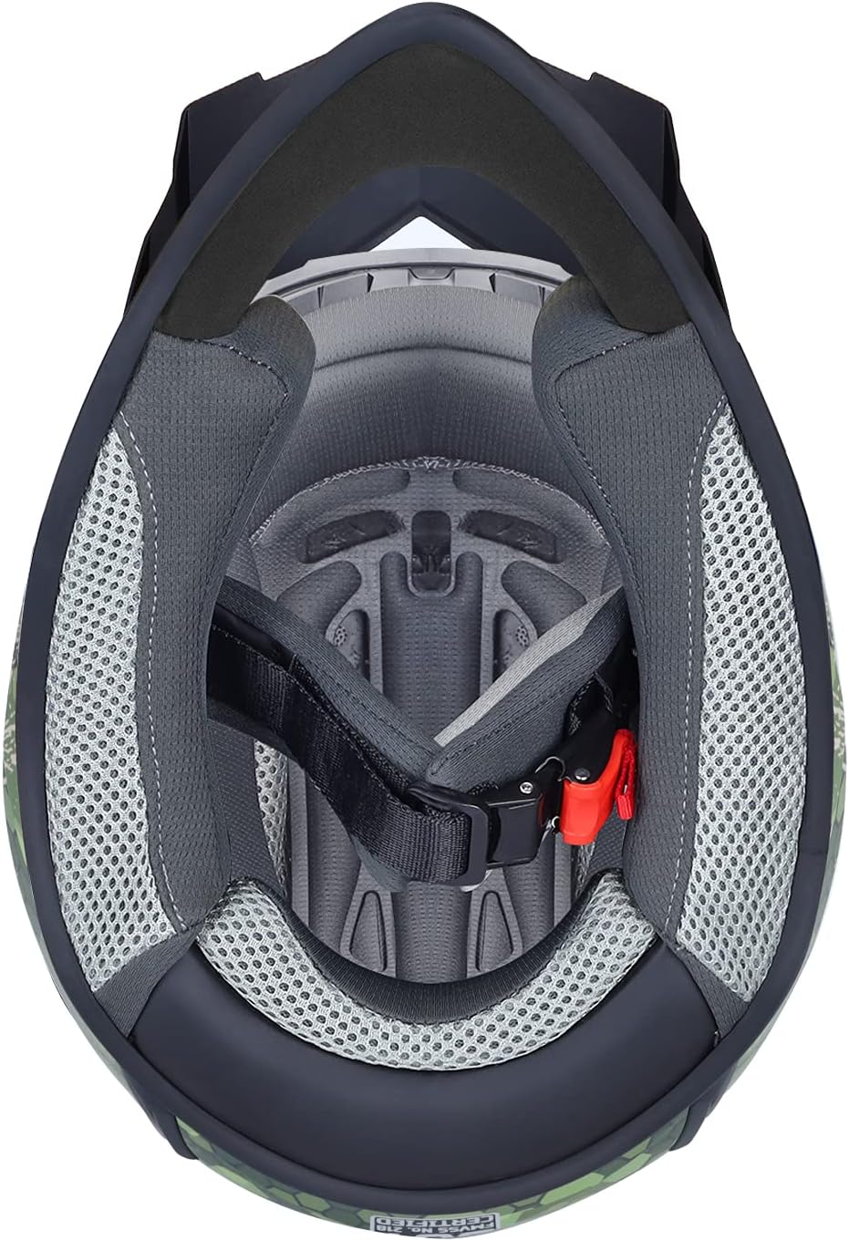 GLX GX623 Youth ATV & Dirt Bike Helmet Combo, DOT | Adult-Level Safety for Kids: Premium, full-grown protection engineered into a comfortable, youth-sized package